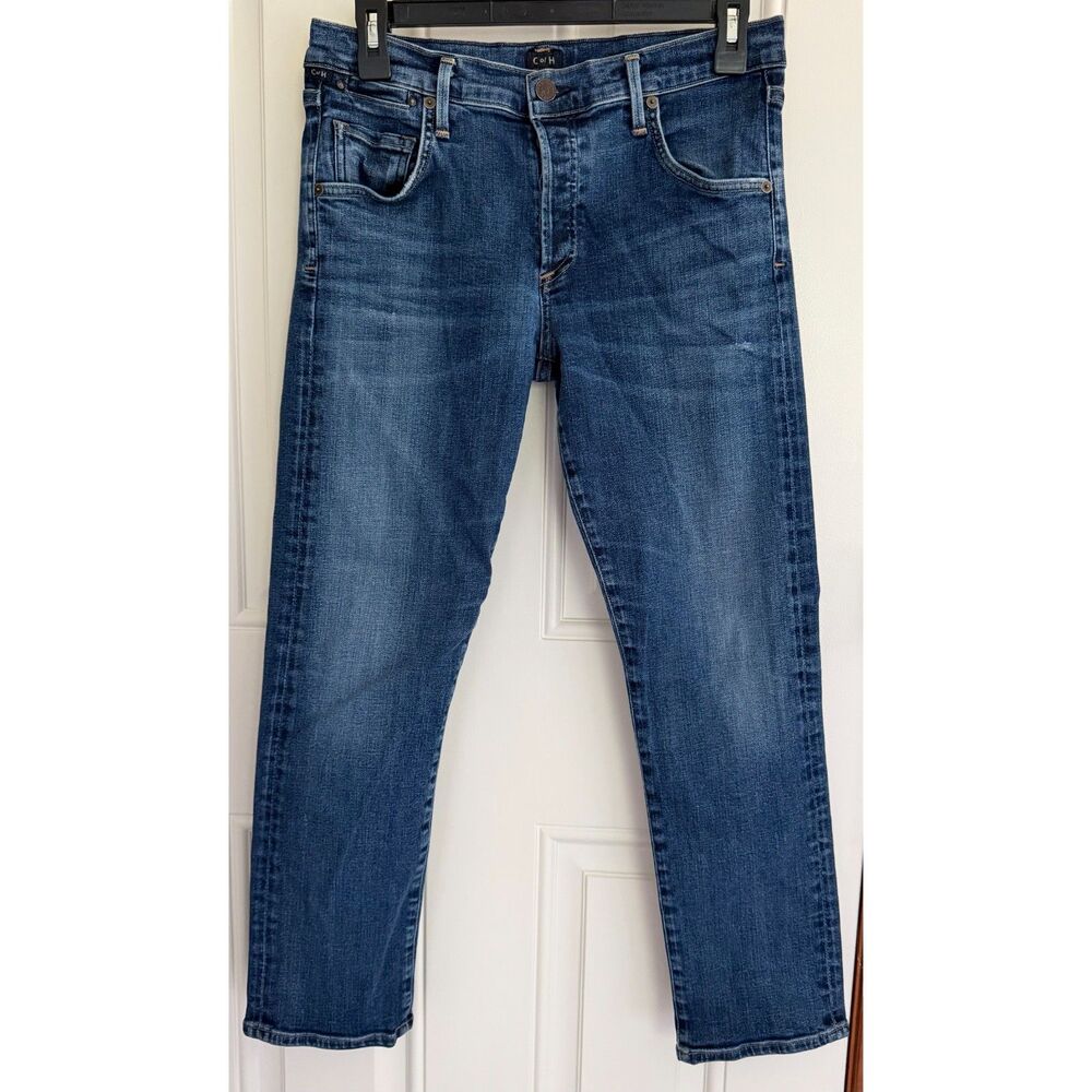 Citizens of Humanity Women's Slim Boyfriend Cropped Straight Legged Jean size 28
